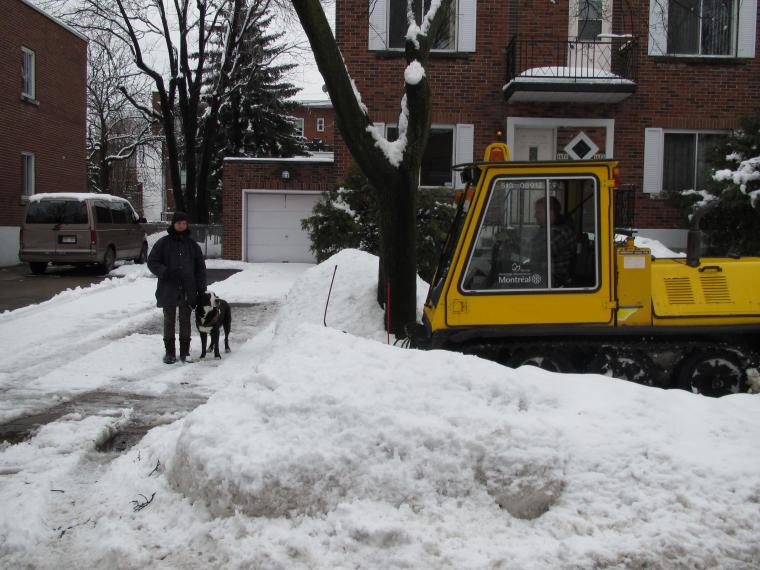 Accessibilité universelle et déneigement