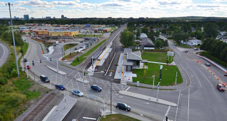 Rapibus et emprise ferroviaire